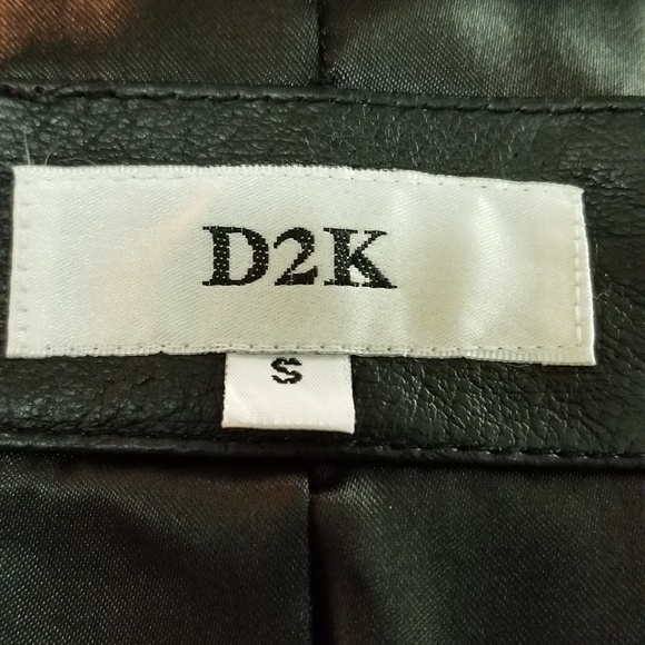NEW D2K genuine black Angora rabbit fur vest S - Picture 7 of 15